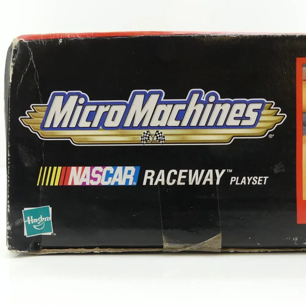 VTG 1999 Micro Machines NASCAR Raceway Playset Winners Circle Hasbro w/ Box